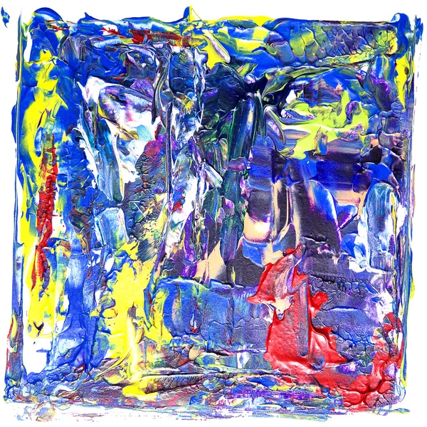 Abstracte acrylverf — Stockfoto