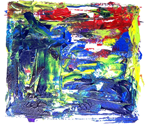 Abstracte acrylverf — Stockfoto