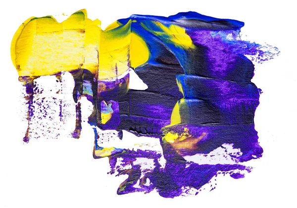 抽象的丙烯酸漆 — 图库照片