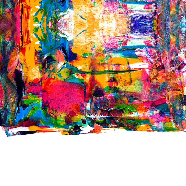 Abstracte acrylverf — Stockfoto