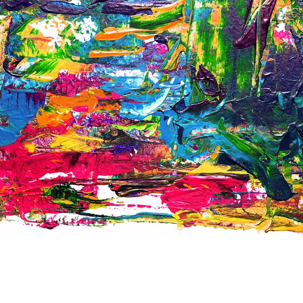 Abstrakte Acrylfarbe — Stockfoto