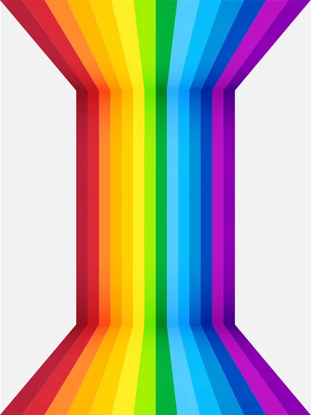 Gökkuşağı perspektif arka plan