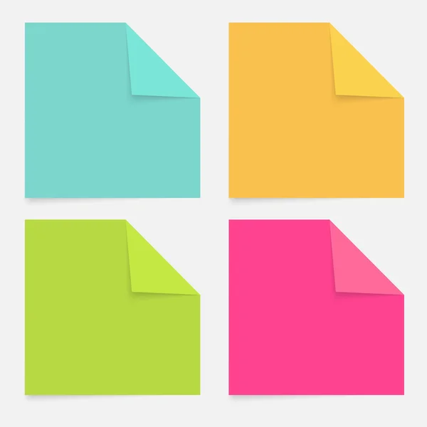Bloc-notes couleur — Image vectorielle