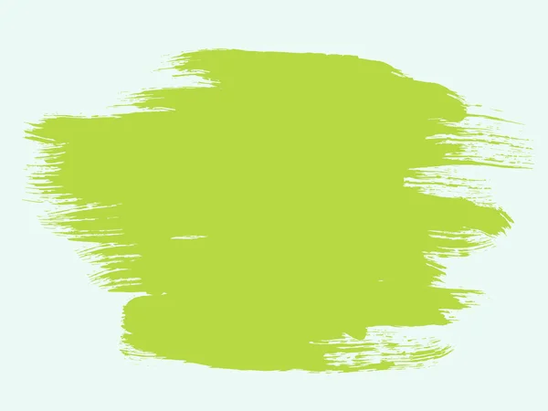 녹색 페인트 브러쉬 배경 — 스톡 벡터