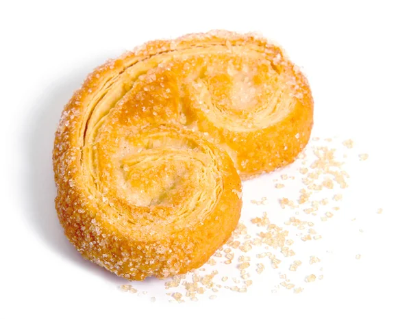 Palmera (Palmier) sweet puff pastry — Stock Photo, Image