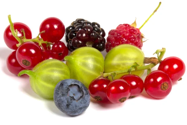 Frische Beeren isoliert — Stockfoto