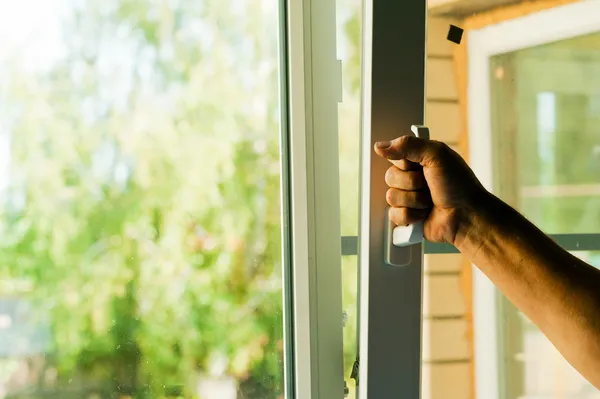 Ventanas de plástico — Foto de Stock