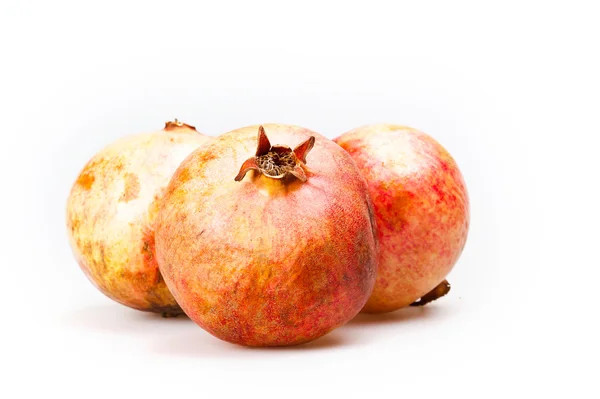 Tři granátové jablko — Stock fotografie