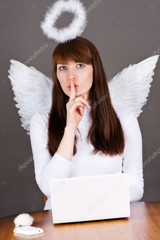 angel asks for silence