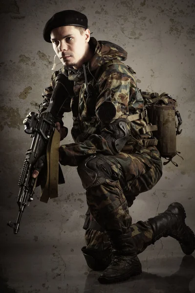 Soldat. – stockfoto