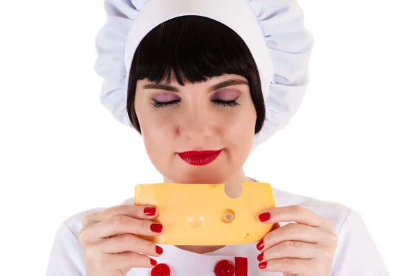 Cheiro a queijo — Fotografia de Stock