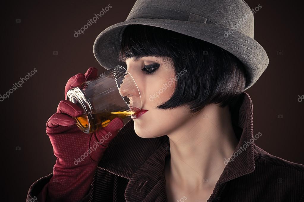 Women Drinking Whiskey