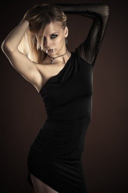 seksi moda kadın vampir