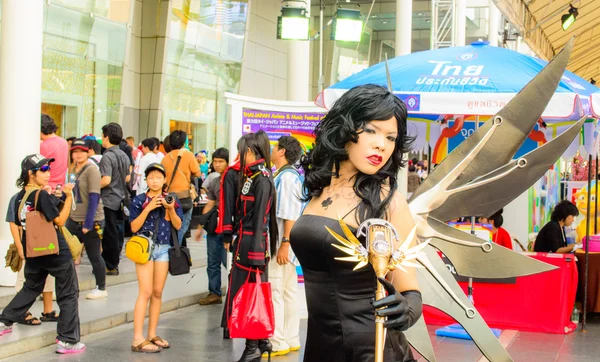 Bangkok - March 30 : Cosplayer from Princess Ai in Thai-Japan An — Stock Photo, Image