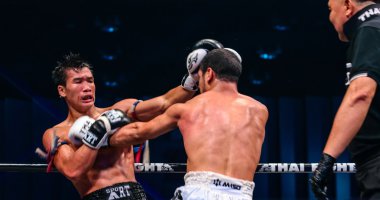 peemai jitmuangon, Tay dövüş aşırı 2013 yılında Tayland ve youssef boughanem-Belçika.