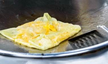 Hint yemekleri gurme Güney düz ekmek kızartma tava roti olun.
