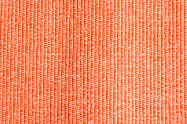 Turuncu sentetik kumaş kaba doku kullanmak için arka plan.