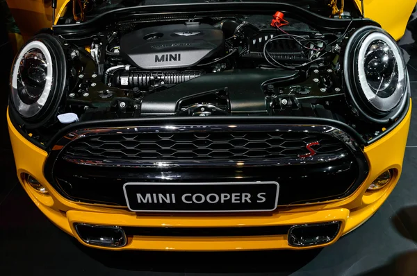 Двигатель Mini Cooper S — стоковое фото