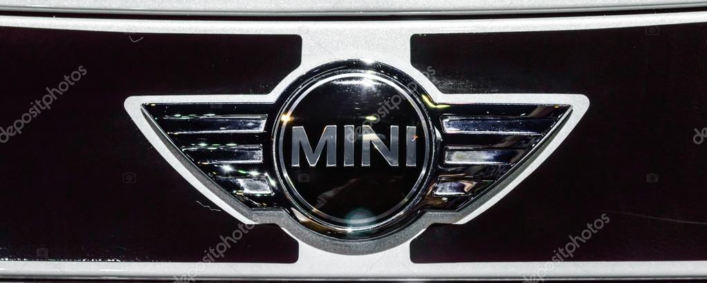 BANGKOK - MARCH 27 : Logo MINI at The 35th Bangkok International Motor Show - 'Beauty in the Drive' on March 27, 2014 in Bangkok, Thailand.