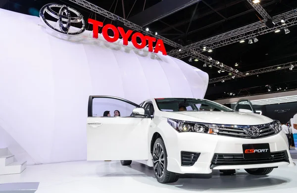 Toyota corolla wszystkich nowych altis esport — Zdjęcie stockowe