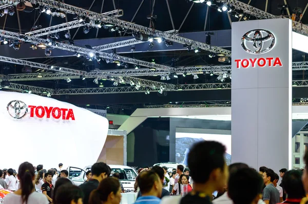 TOYOTA booth. — Stock Photo, Image