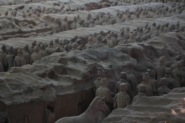 Soldados do Exército de Terracota — Fotografia de Stock