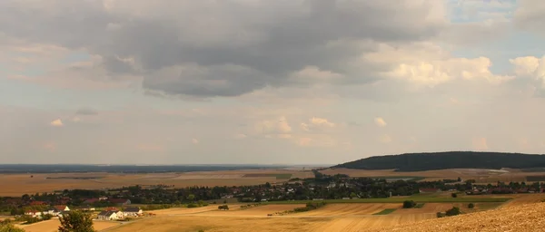 Panorama der nordfranzösischen Landschaft — Stockfoto