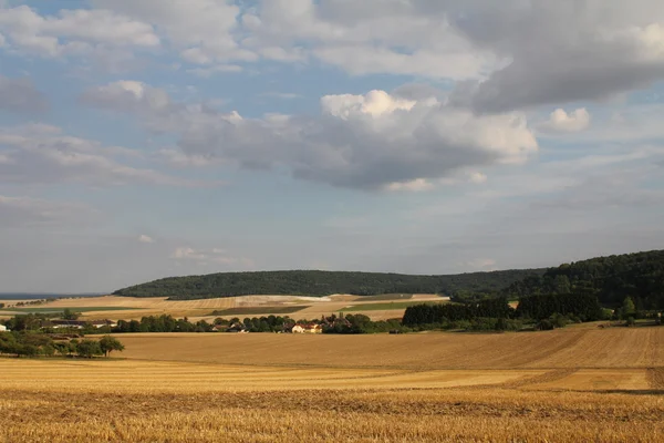 Panorama de la campagne nord de la France — Photo