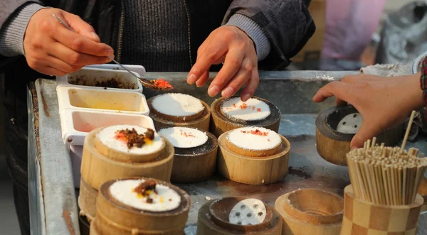 Vendedor de comida chinesa de rua Imagens De Bancos De Imagens Sem Royalties