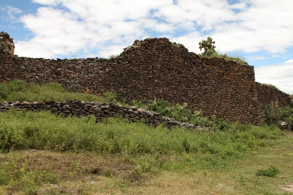 Muro antico costruito da Wari — Foto Stock