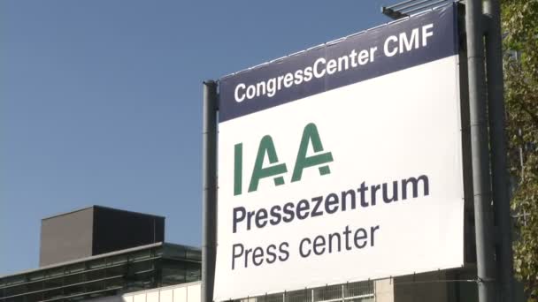 IAA perscentrum — Stockvideo