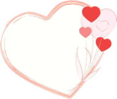 Sevgililer günü kalp öğesi