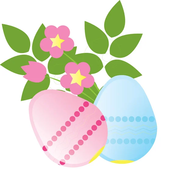 Easter Eggs — Stock Vector