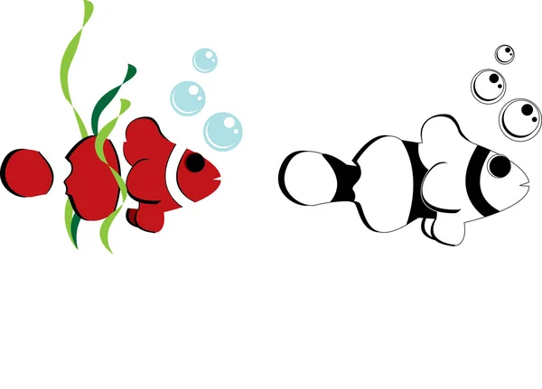 Ryba symbol — Wektor stockowy