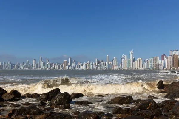 Stranden Balneario Camboriu Santa Catarina Brasilien — Stockfoto