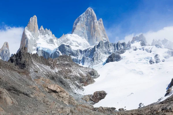 Montagne Fitz Roy Chalten Patagonie Argentine — Photo