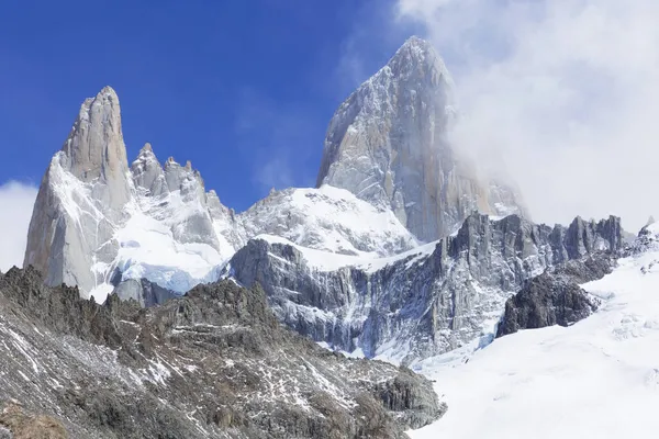 Fitz Roy Hegy Chalten Patagonia Argentínában — Stock Fotó