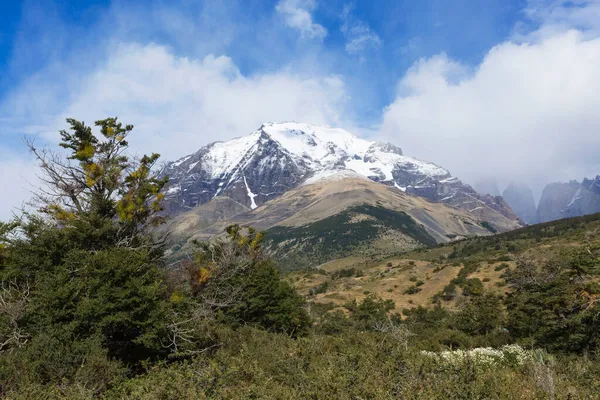 Paesaggio Torres Del Paine Patagonia — Foto Stock