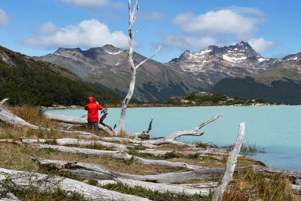 Laguna Esmeralda Ushuaia Patagonia Argentina — стокове фото