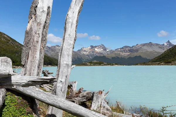 Laguna Esmeralda Ushuaia Patagonia Argentina — Foto Stock