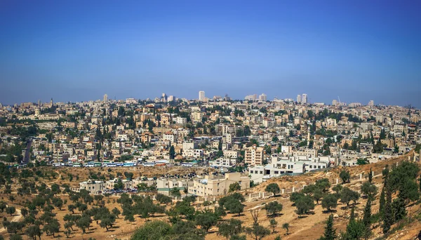 Panorama v Jeruzalémě — Stock fotografie