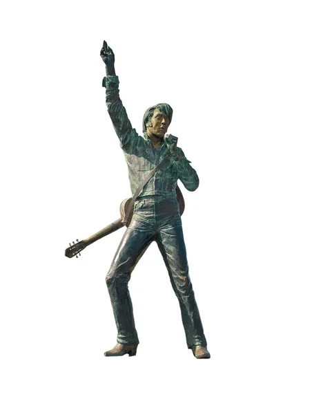 Isolated Elvis Presley — Stock Image Isolated Elvis Presley Royalty Free Stock Photos