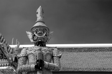 grand palace, bangkok Tayland Tayland şeytanı