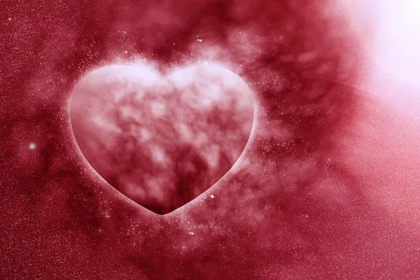 Concepto, Planeta del amor en el espacio hermoso —  Fotos de Stock