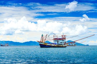 gemi andaman Denizi Tayland balıkçılık