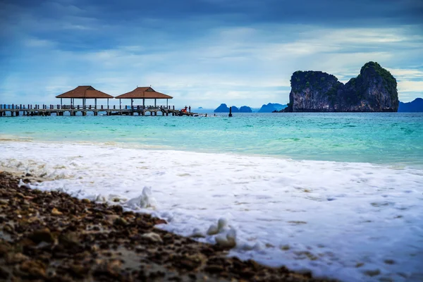 Andaman sea view i ön koh ngai i thailand — Stockfoto