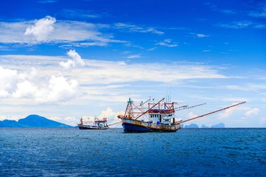 gemi andaman Denizi Tayland balıkçılık