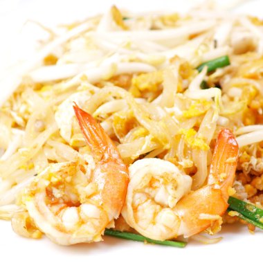 Tay gıda tarzı, tavada kızartılmış pirinç noodle (pad Tay)