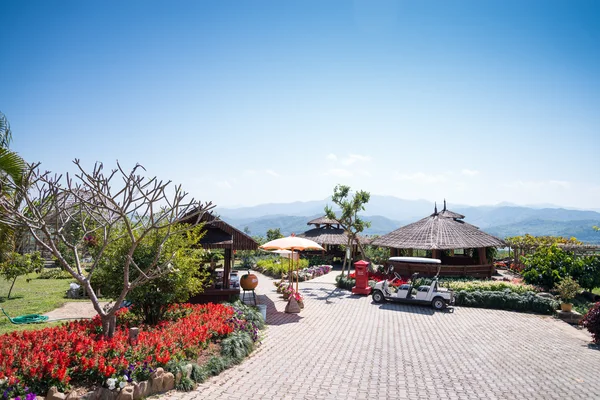 Fang Hot Spring  Park — Stock Photo, Image