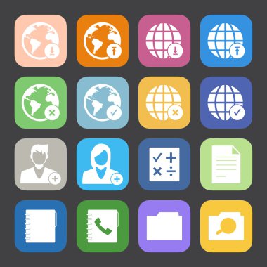 hareket eden telefon simgeleri ağ kutsal kişilerin resmi